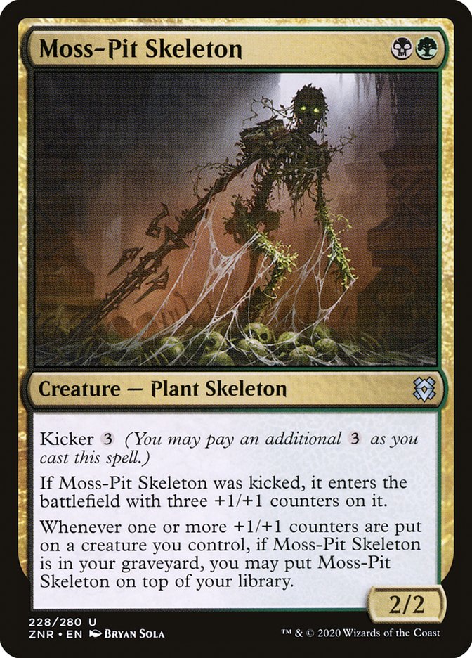 Moss-Pit Skeleton [Zendikar Rising] - Destination Retro