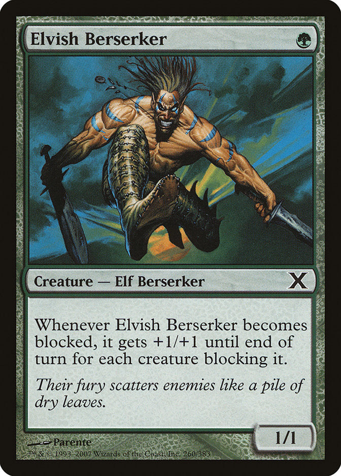 Elvish Berserker [Tenth Edition] - Destination Retro