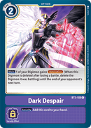 Dark Despair [BT3-108] [Release Special Booster Ver.1.5] - Destination Retro