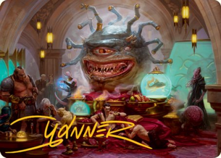 Xanathar, Guild Kingpin Art Card (Gold-Stamped Signature) [Dungeons & Dragons: Adventures in the Forgotten Realms Art Series] - Destination Retro