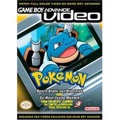GBA Video Pokemon Beach Blank-out Blastoise and Go West Young Meowth - GameBoy Advance - Destination Retro