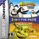 Madagascar Operation Penguin and Shrek 2 - GameBoy Advance - Destination Retro