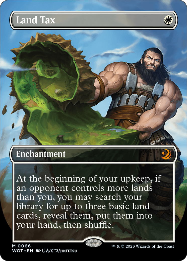 Land Tax (Anime Borderless) [Wilds of Eldraine: Enchanting Tales] - Destination Retro