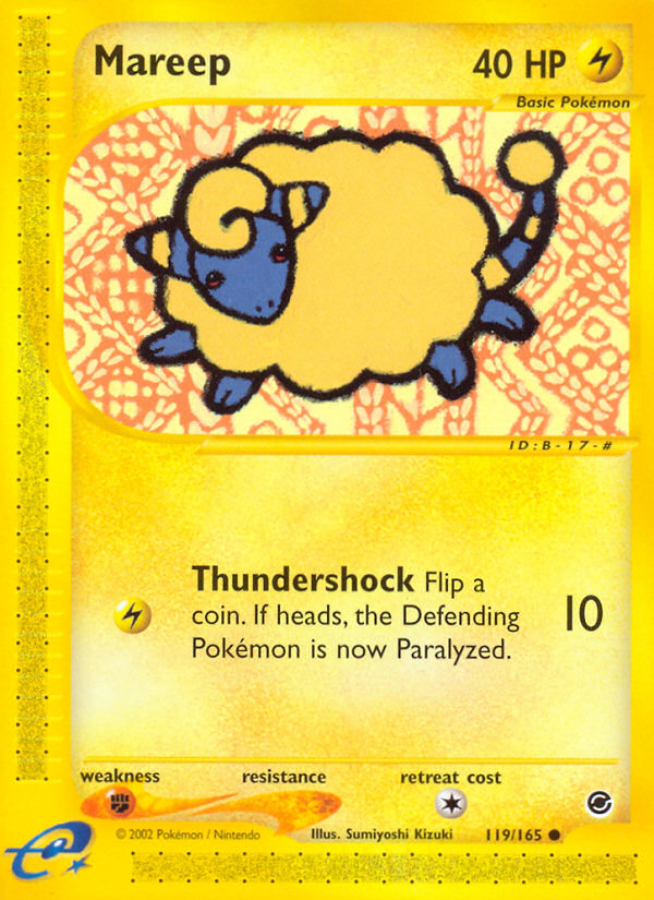 Mareep (119/165) [Expedition: Base Set] - Destination Retro