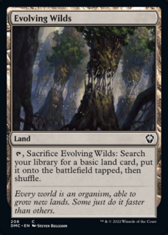 Evolving Wilds [Dominaria United Commander] - Destination Retro