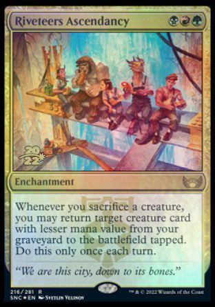 Riveteers Ascendancy [Streets of New Capenna Prerelease Promos] - Destination Retro