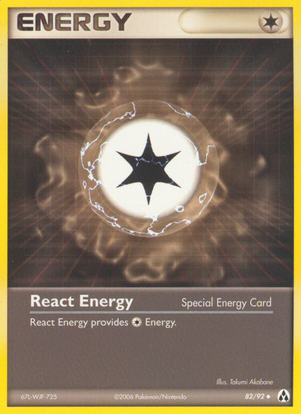 React Energy (82/92) [EX: Legend Maker] - Destination Retro