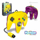 Rival Yellow FunToon Nintendo 64 "Captain" Premium Controller [Hyperkin] - Destination Retro