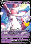 Dark Sylveon V (SWSH134) (Celebrations) [Jumbo Cards] - Destination Retro