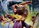 Den of the Bugbear (Dungeon Module) Art Card (Gold-Stamped Signature) [Dungeons & Dragons: Adventures in the Forgotten Realms Art Series] - Destination Retro