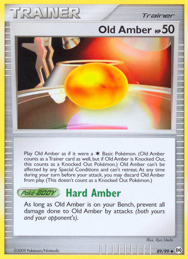 Old Amber (89/99) [Arceus] - Destination Retro