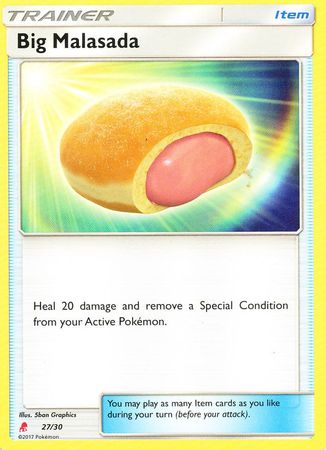 Big Malasada (27/30) [Sun & Moon: Trainer Kit - Lycanroc & Alolan Raichu] - Destination Retro