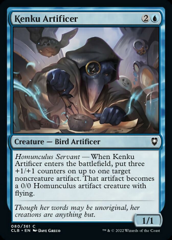 Kenku Artificer [Commander Legends: Battle for Baldur's Gate] - Destination Retro