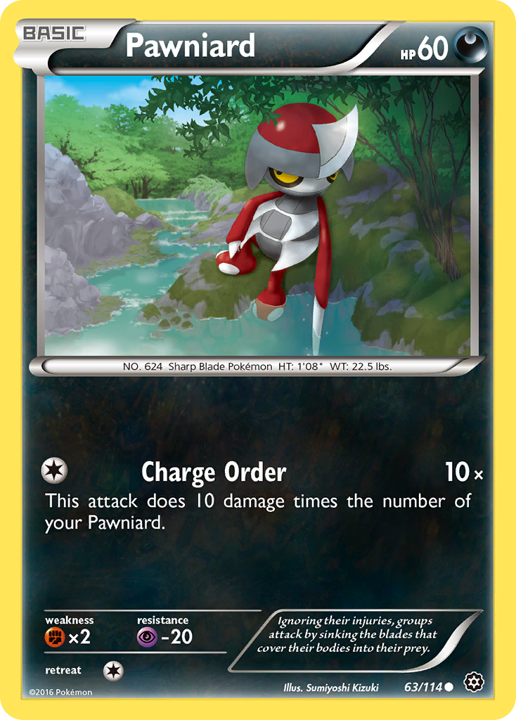 Pawniard (63/114) [XY: Steam Siege] - Destination Retro