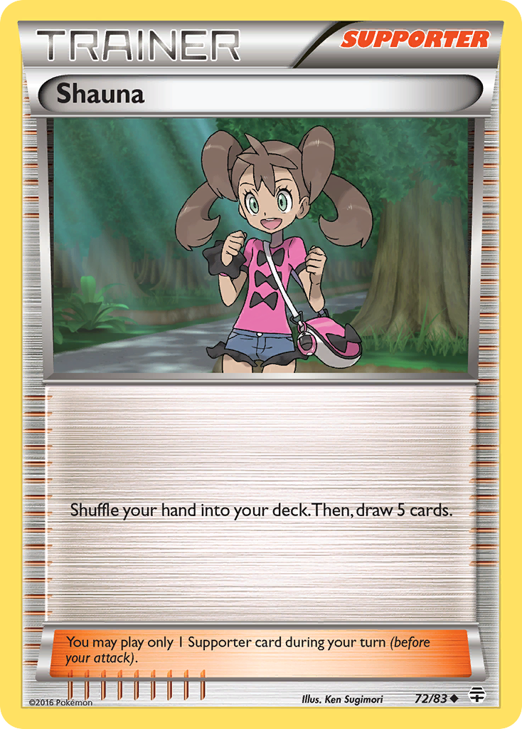 Shauna (72/83) [XY: Generations] - Destination Retro
