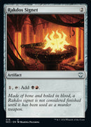 Rakdos Signet [Streets of New Capenna Commander] - Destination Retro
