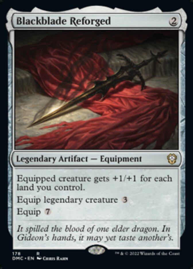Blackblade Reforged [Dominaria United Commander] - Destination Retro