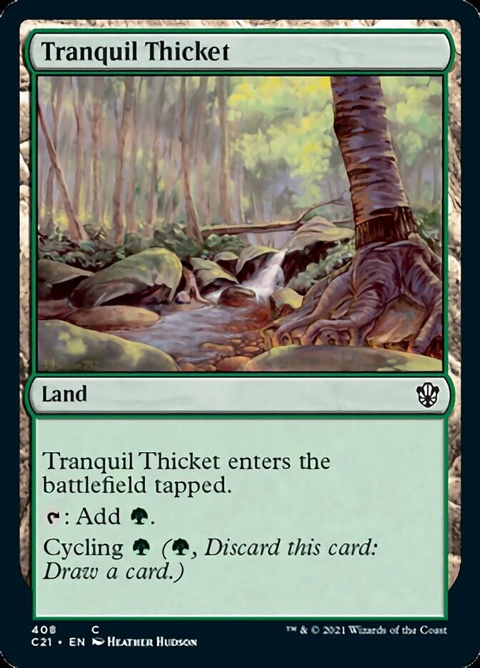 Tranquil Thicket [Commander 2021] - Destination Retro