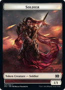 Faerie Rogue // Soldier Double-sided Token [Double Masters 2022 Tokens] - Destination Retro