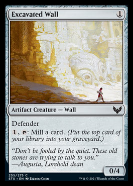 Excavated Wall [Strixhaven: School of Mages] - Destination Retro