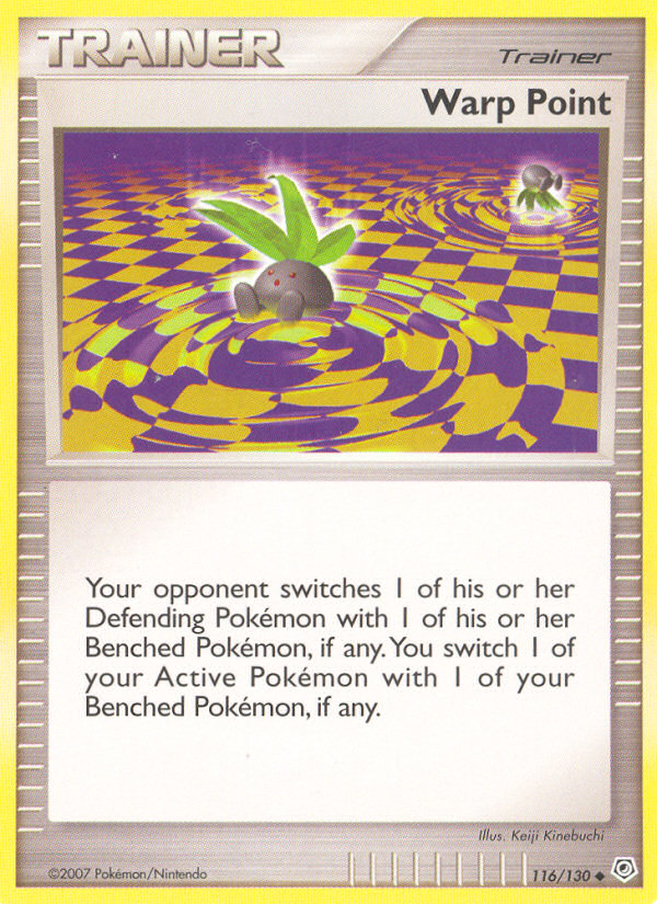 Warp Point (116/130) [Diamond & Pearl: Base Set] - Destination Retro