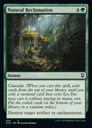 Natural Reclamation [Commander Legends: Battle for Baldur's Gate] - Destination Retro