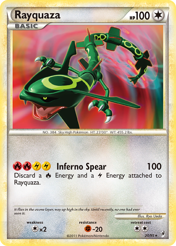 Rayquaza (20/95) [Call of Legends] - Destination Retro