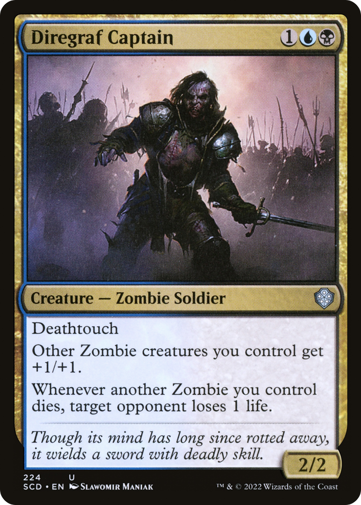 Diregraf Captain [Starter Commander Decks] - Destination Retro