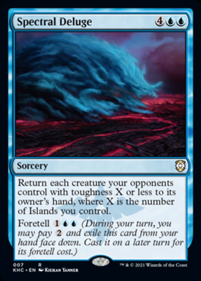 Spectral Deluge [Kaldheim Commander] - Destination Retro