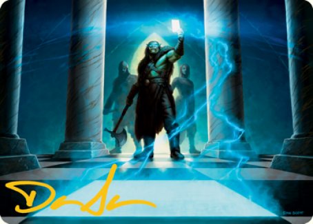 Sudden Insight Art Card (Gold-Stamped Signature) [Dungeons & Dragons: Adventures in the Forgotten Realms Art Series] - Destination Retro
