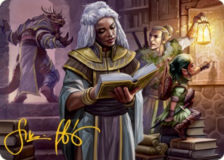 You Find the Villains' Lair Art Card (Gold-Stamped Signature) [Dungeons & Dragons: Adventures in the Forgotten Realms Art Series] - Destination Retro