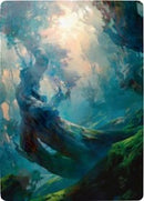 Forest 3 Art Card [Zendikar Rising Art Series] - Destination Retro