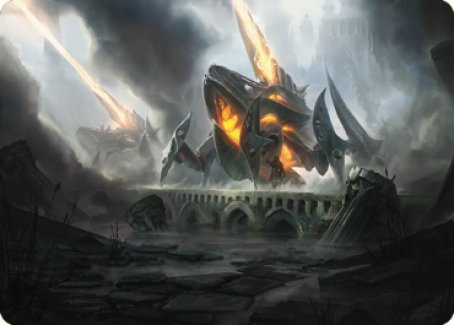 Skitterbeam Battalion Art Card [The Brothers' War Art Series] - Destination Retro