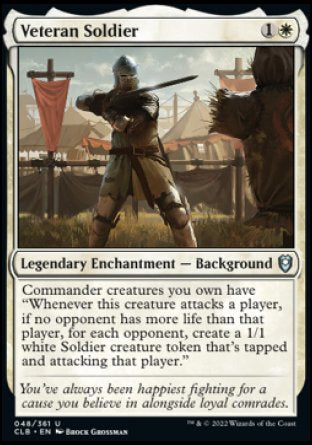 Veteran Soldier [Commander Legends: Battle for Baldur's Gate] - Destination Retro