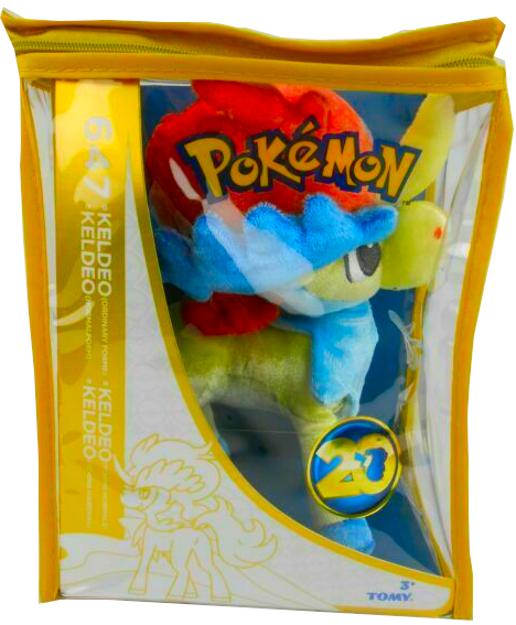 PLUSH - KELDEOI "647" (20CM) - POKEMON 20TH ANNIVERSARY - Destination Retro