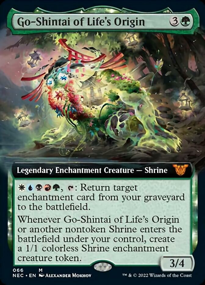 Go-Shintai of Life's Origin (Extended) [Kamigawa: Neon Dynasty Commander] - Destination Retro