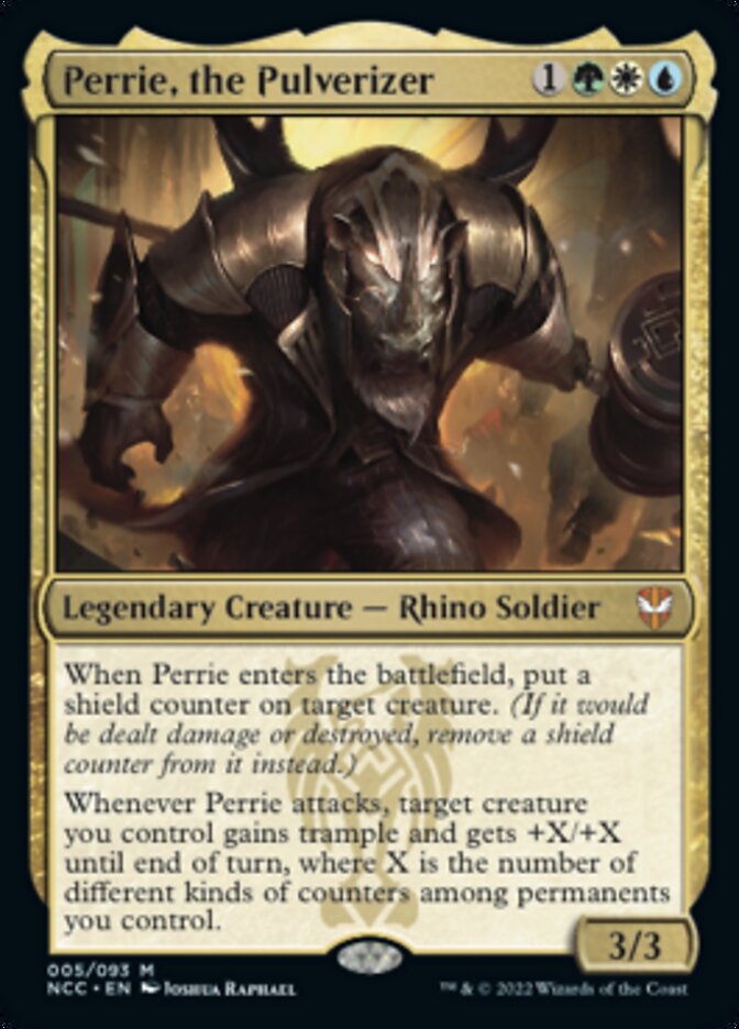 Perrie, the Pulverizer [Streets of New Capenna Commander] - Destination Retro