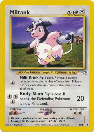 Miltank (41/111) [Neo Genesis Unlimited] - Destination Retro