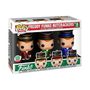 Freddy Funko Nutcrackers 3 Pack - Destination Retro