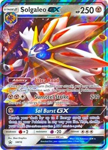 Solgaleo GX - SM16 [SM Promos] - Destination Retro