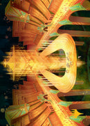 Racers' Ring Art Card (Gold-Stamped Signature) [Streets of New Capenna Art Series] - Destination Retro