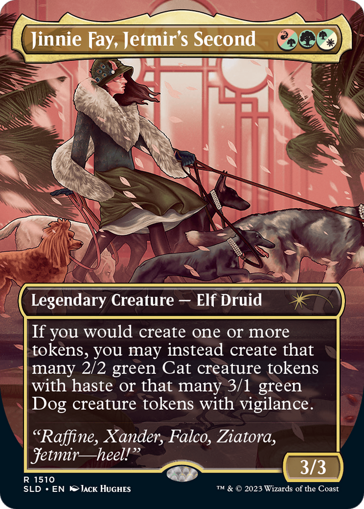 Jinnie Fay, Jetmir's Second // Jinnie Fay, Jetmir's Second [Secret Lair Commander Deck: Raining Cats and Dogs] - Destination Retro