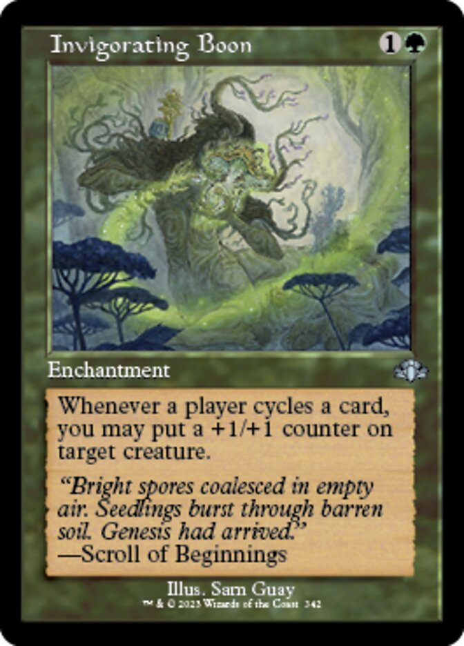 Invigorating Boon (Retro) [Dominaria Remastered] - Destination Retro