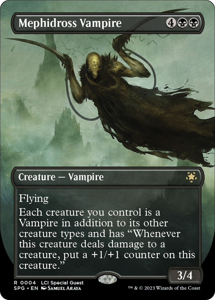Mephidross Vampire (Borderless) [The Lost Caverns of Ixalan Special Guests] - Destination Retro