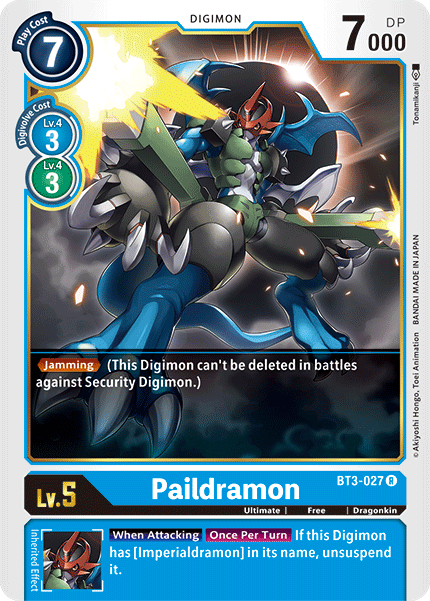 Paildramon [BT3-027] [Release Special Booster Ver.1.5] - Destination Retro