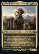 Mazzy, Truesword Paladin (Foil Etched) [Commander Legends: Battle for Baldur's Gate] - Destination Retro
