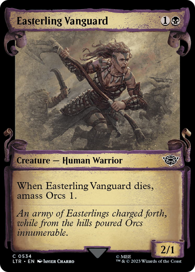 Easterling Vanguard [The Lord of the Rings: Tales of Middle-Earth Showcase Scrolls] - Destination Retro