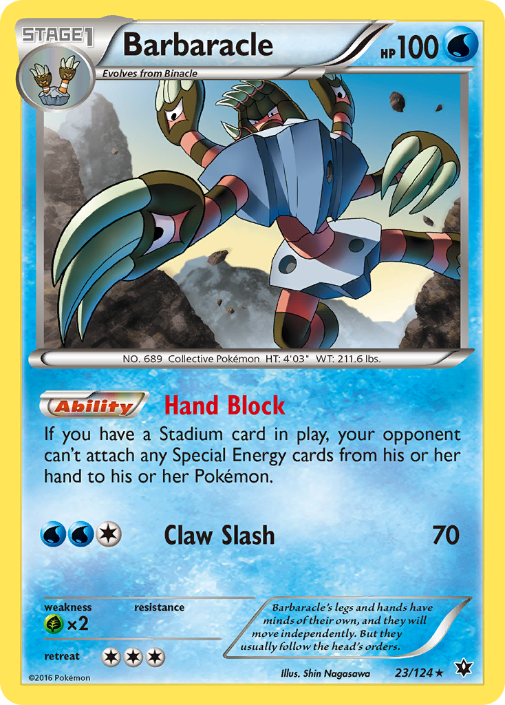 Barbaracle (23/124) [XY: Fates Collide] - Destination Retro