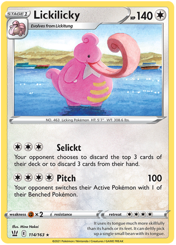 Lickilicky (114/163) [Sword & Shield: Battle Styles] - Destination Retro