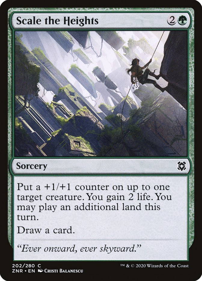 Scale the Heights [Zendikar Rising] - Destination Retro